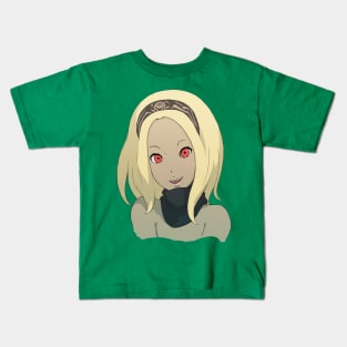 Gravity Rush - Kat Bust Kids T-Shirt